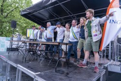 cantus1op het podium